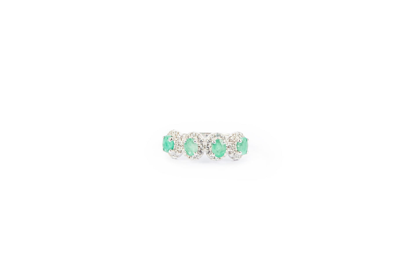 Anillo Shiny Oval Esmeralda