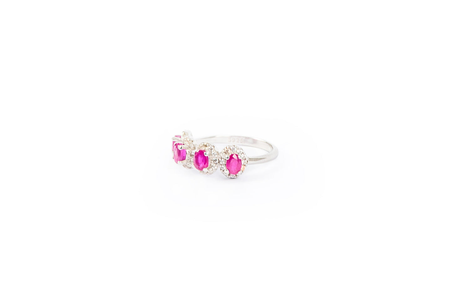 Anillo Shiny Oval Rubí