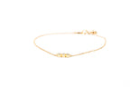 Pulsera 3 brillantes