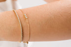 Pulsera 3 brillantes