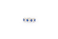 Anillo Shiny Oval Zafiro