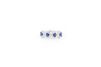 Anillo Shiny Oval Zafiro