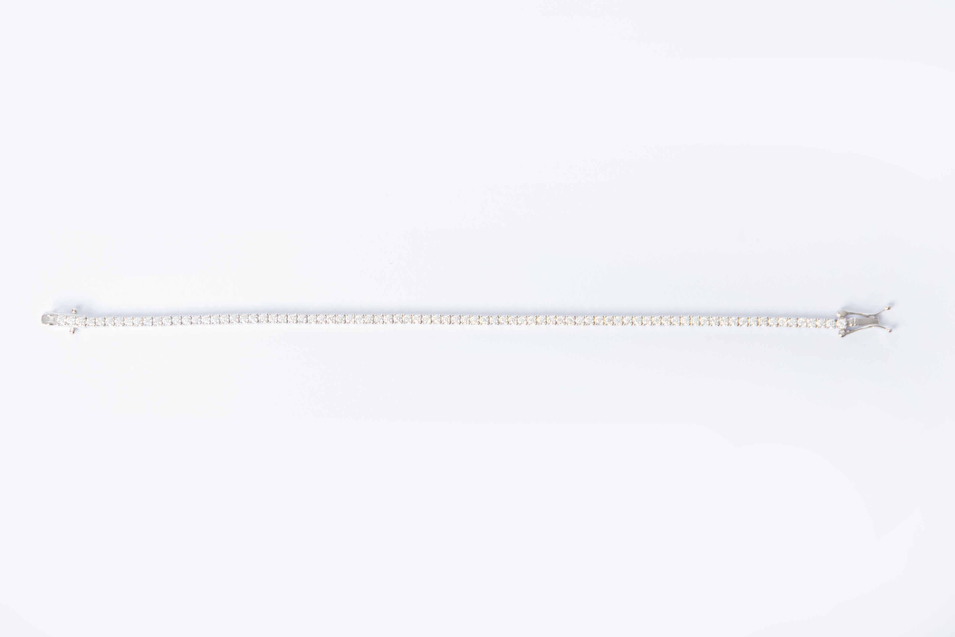Pulsera tennis moissanita